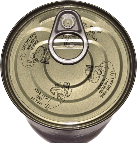 Image of a can top