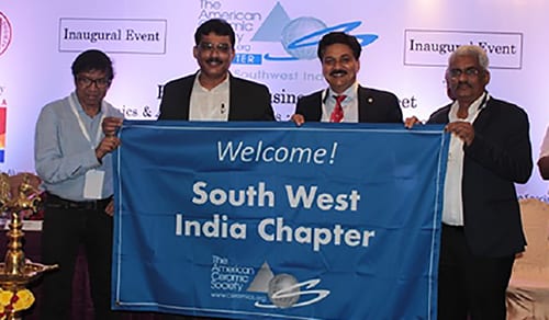 Inauguration of the ACerS Southwest India Chapter