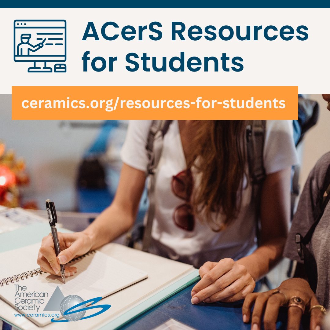 ACerS Student Resources