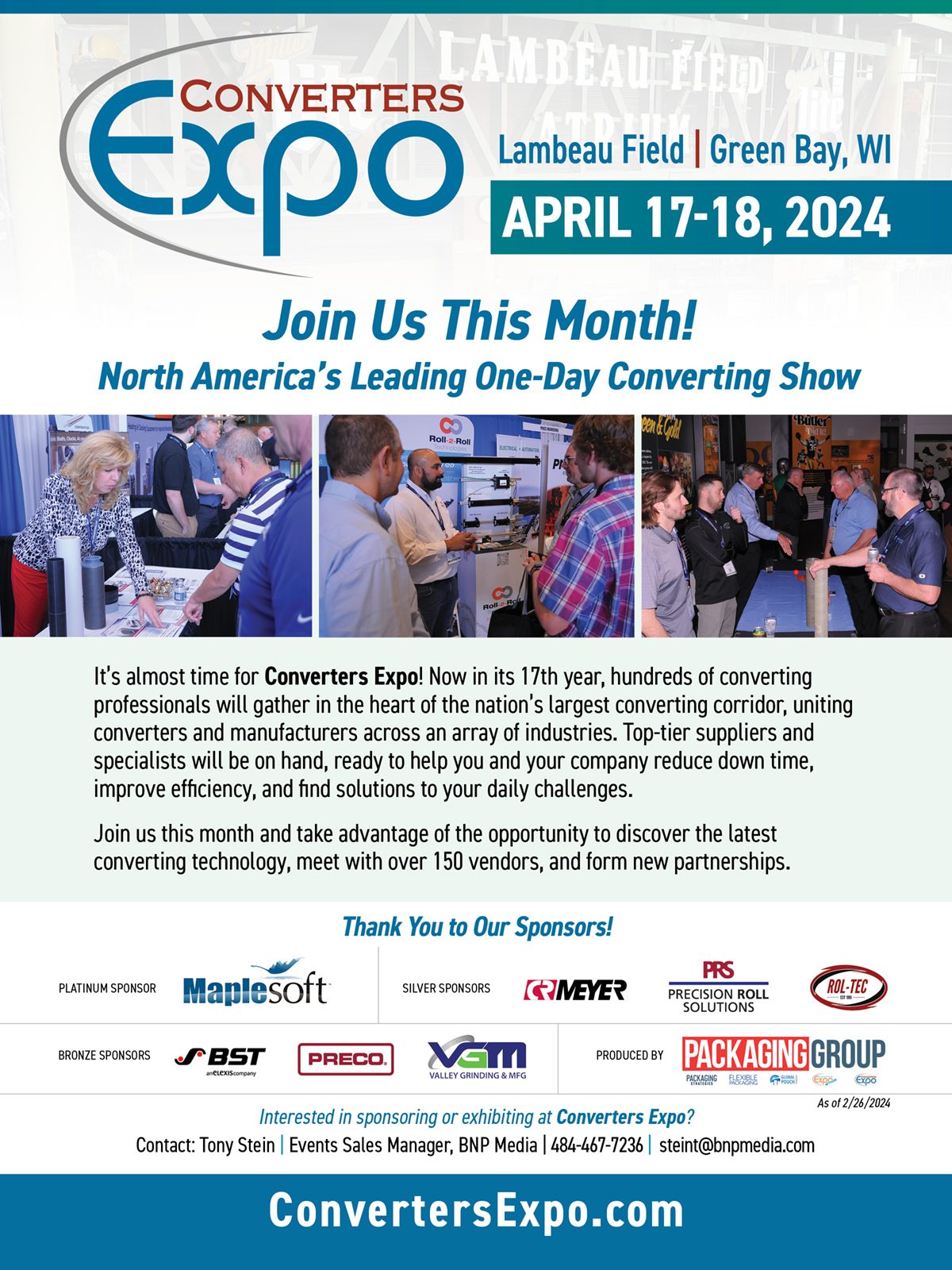 Ad: Converters Expo