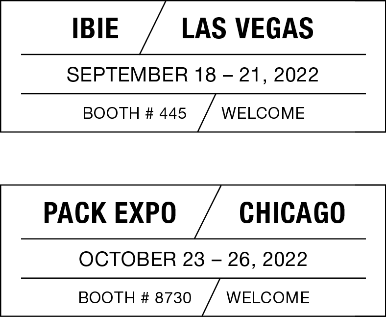 IBIE Show - Las Vegas  //  PACK EXPO Show - Chicago