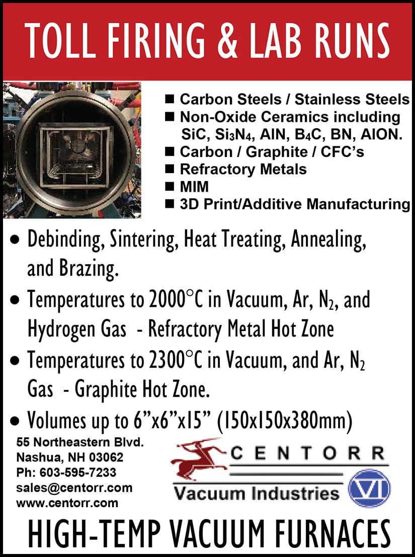 Classified: Centorr Vacuum Industries