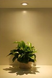 Example of how materials and surfaces appear under different light sources