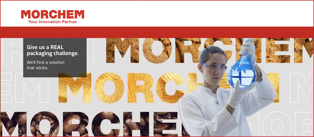 Morchem logo with scientist