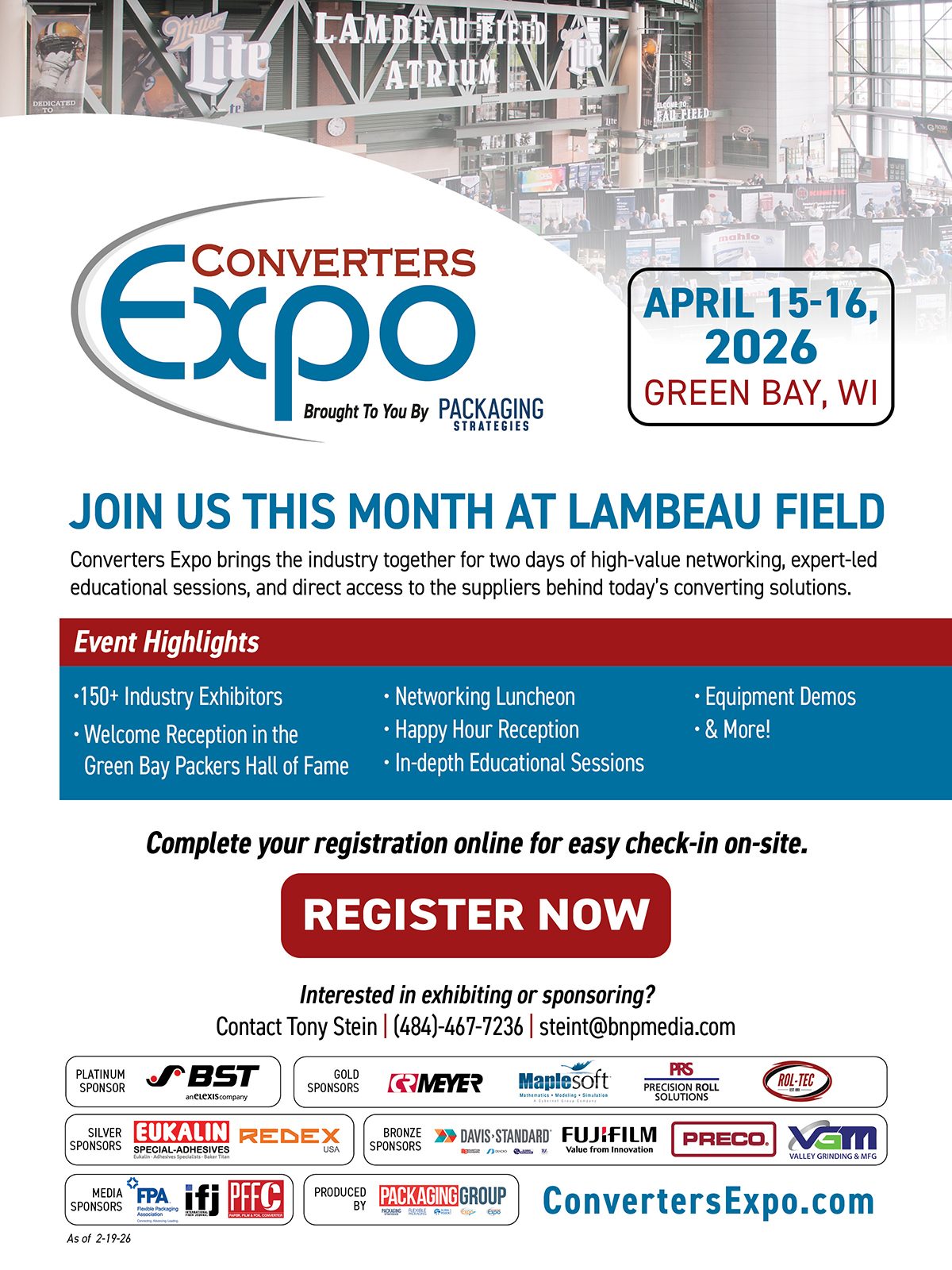 Ad: Converters Expo