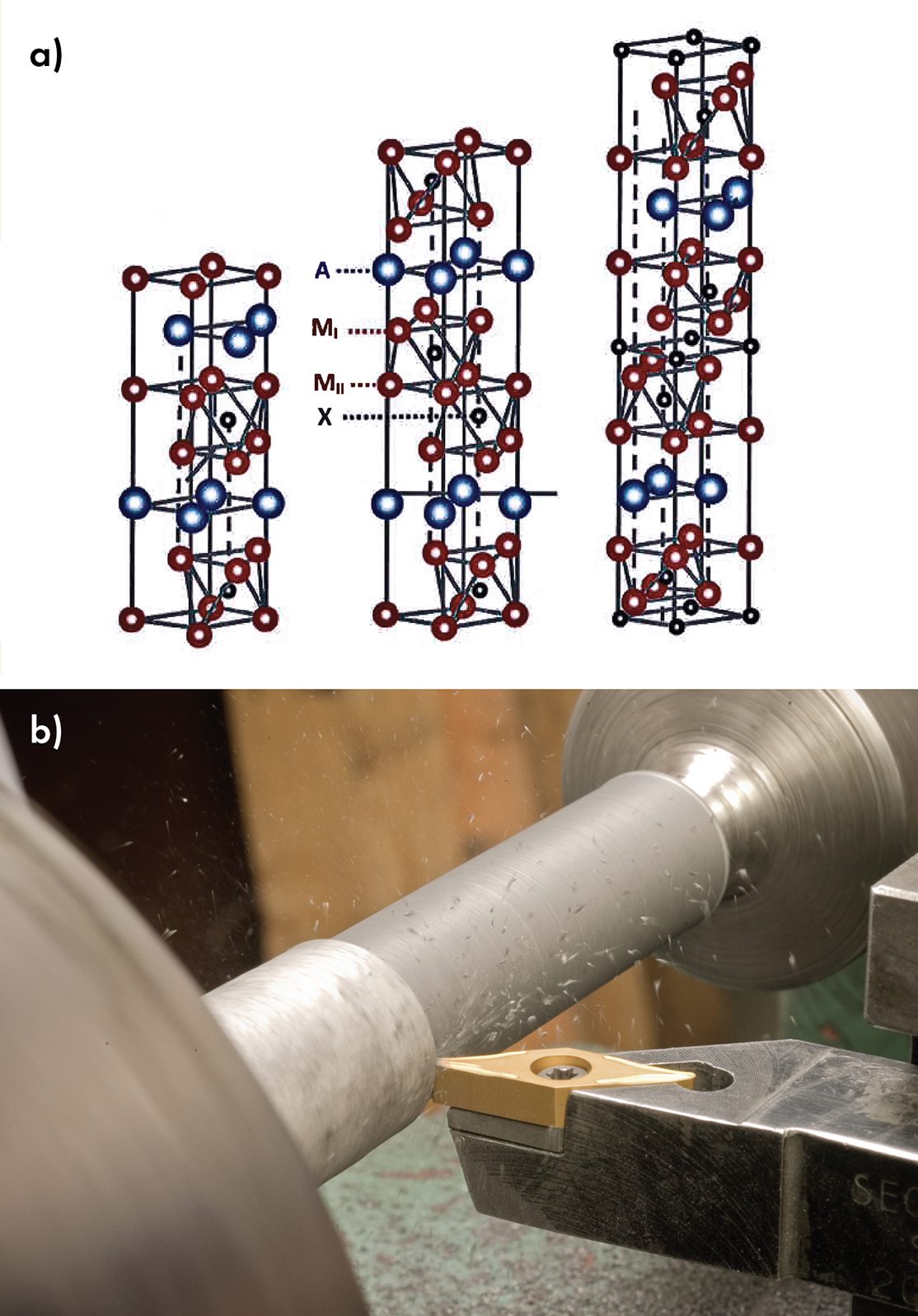 Crystal structure and Machining of a MAX phase billet