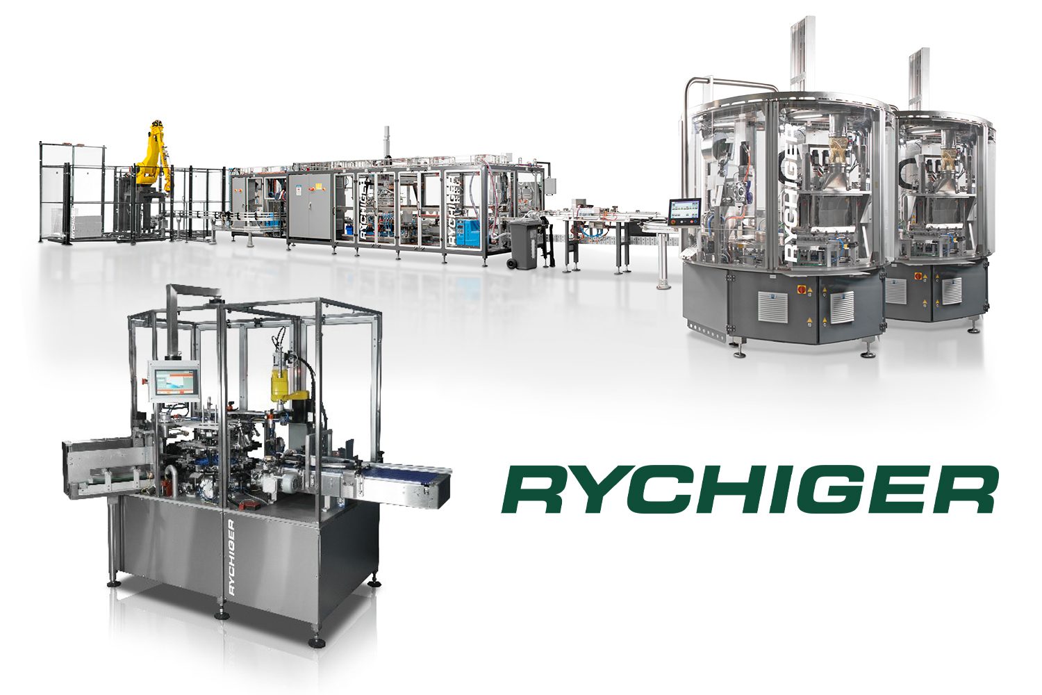 Rychiger logo with its machinery