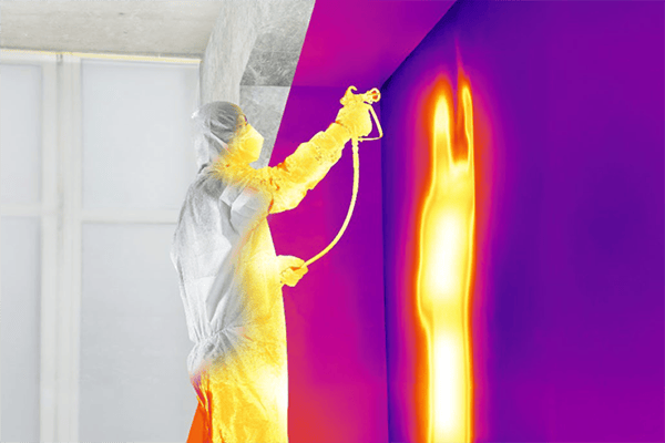 HeiQ Xpectra spray coating reflects up to 74% of heat radiation