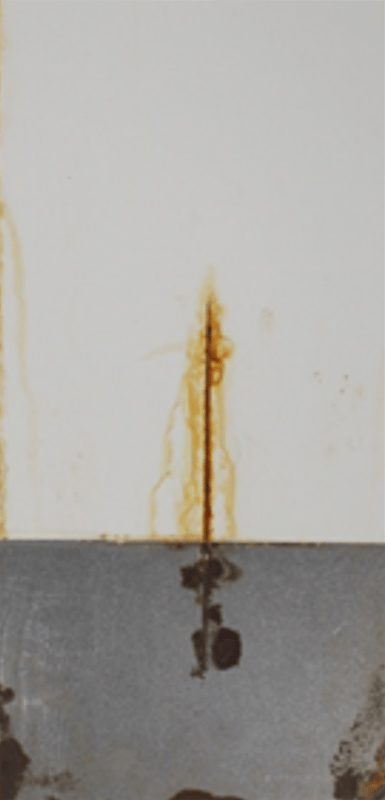 1,000-hour salt spray panels — short oil soya alkyd primer 3 series (450 g/L VOC).