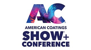 American Coatings Show + Conference logo with colorful AC.