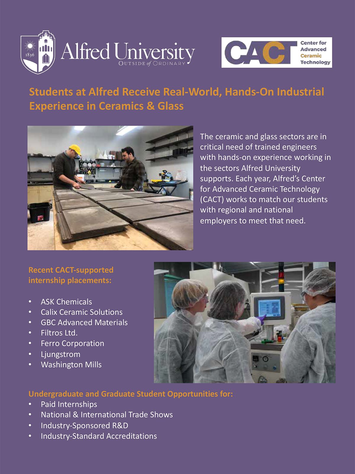 Ad: Alfred University