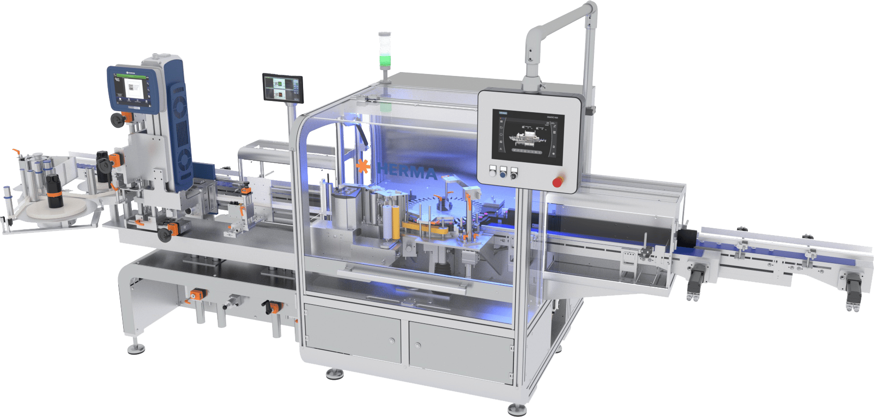 HERMA Wraparound Labeling Machine