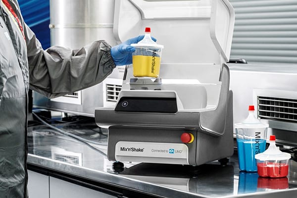 Automated Stirring System Speeds Refinish Mixing