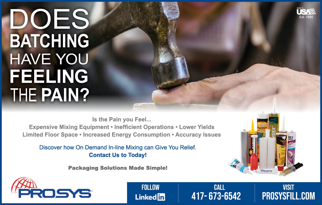 Ad: ProSys Servo Filling