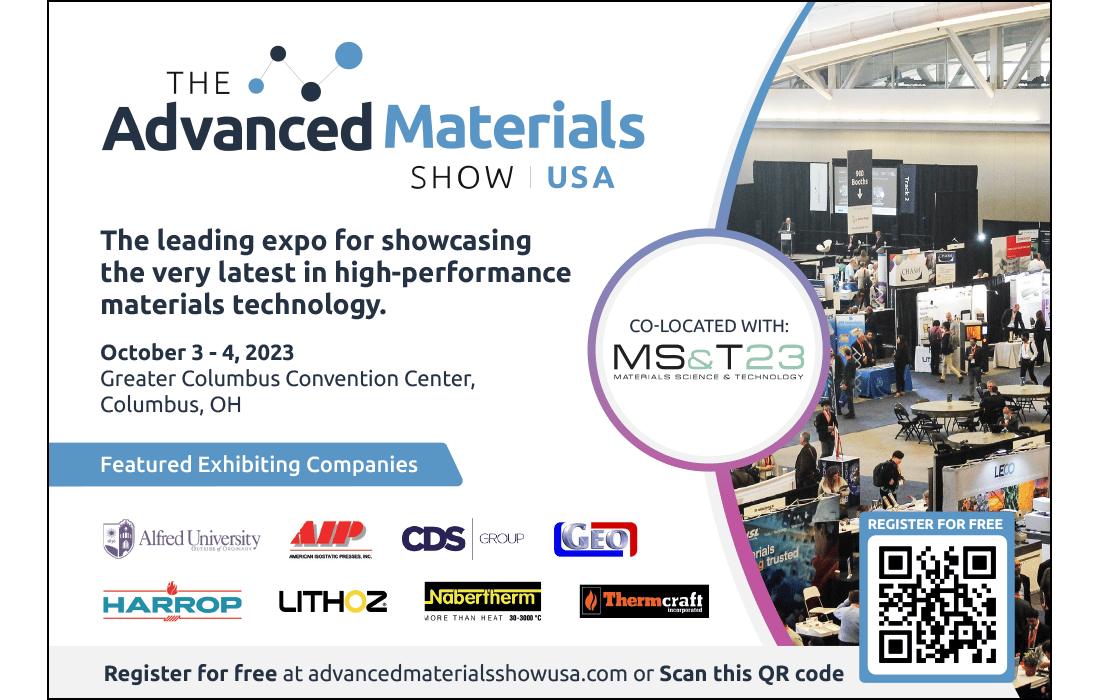 Ad: The Advanced Materials Show