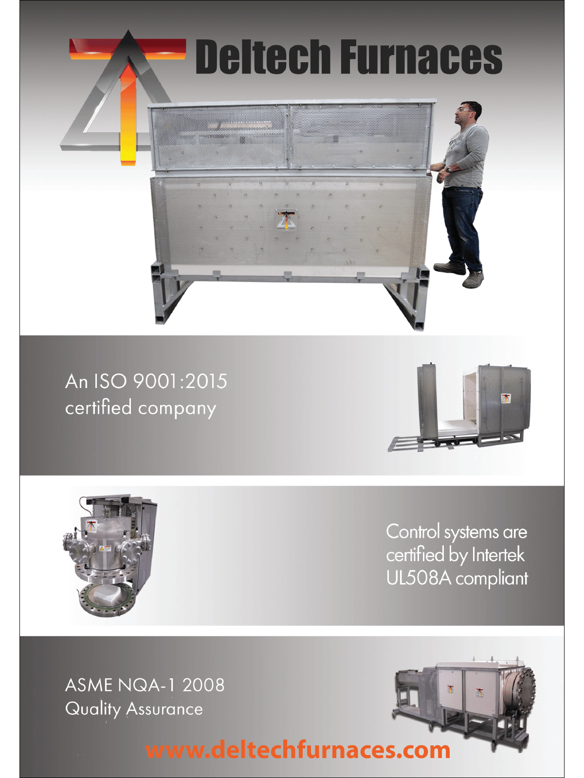 Ad: Deltech Furnaces