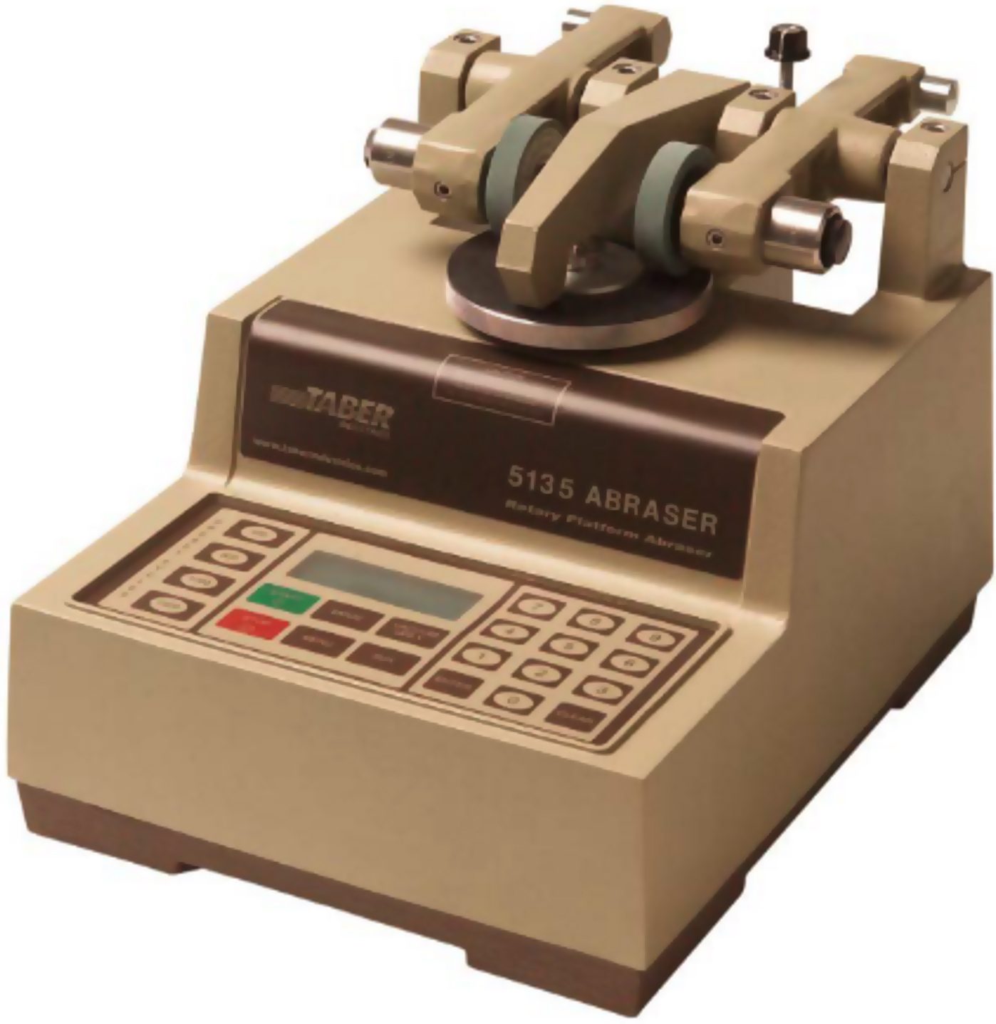 Taber rotary abraser.