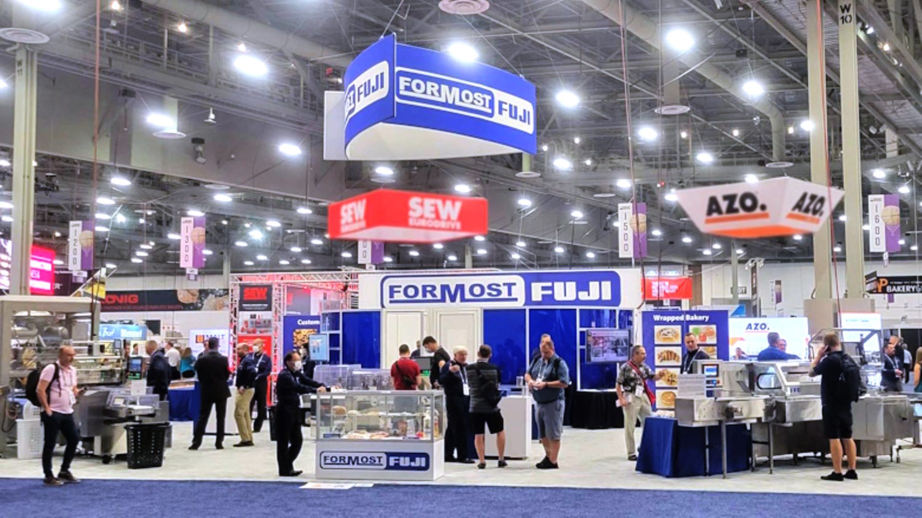 Formost Fuji booth at IBIE 2022. 
