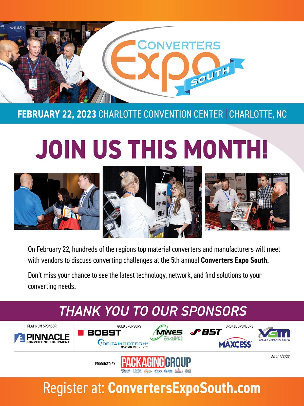 Ad: Converters Expo South