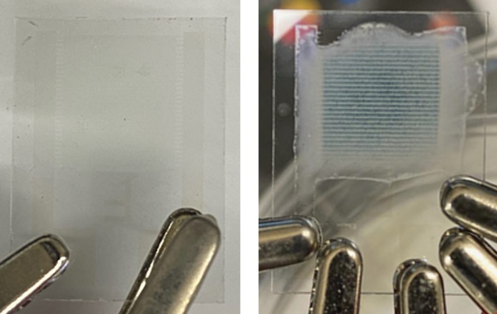 Ferroelectric tungsten trioxide allows for single-layer color-changing display 