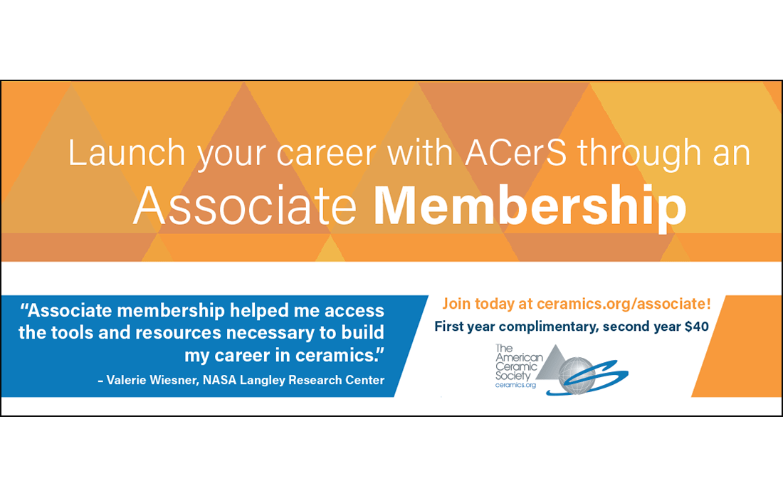 Ad: ACerS Associate Membership