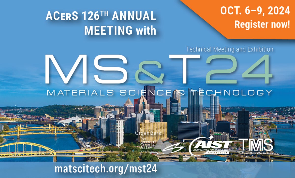 MS&T24: October6-9, 2024