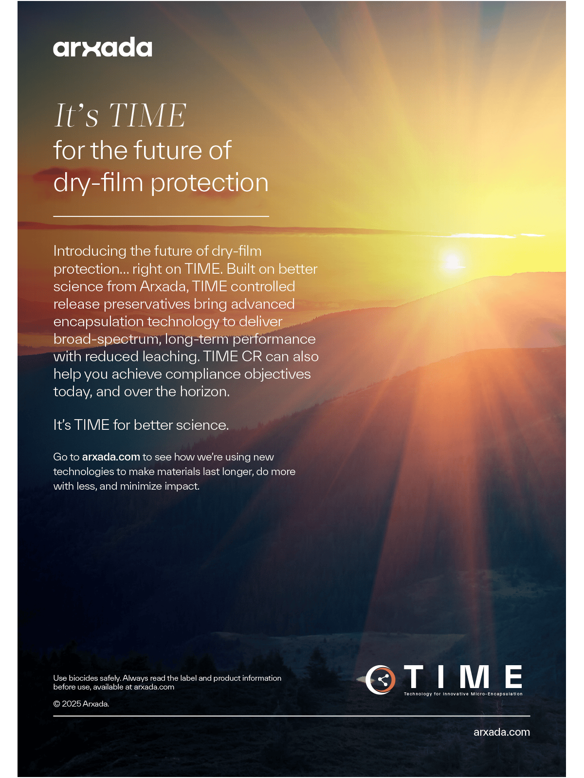 Advertisement: Arxada