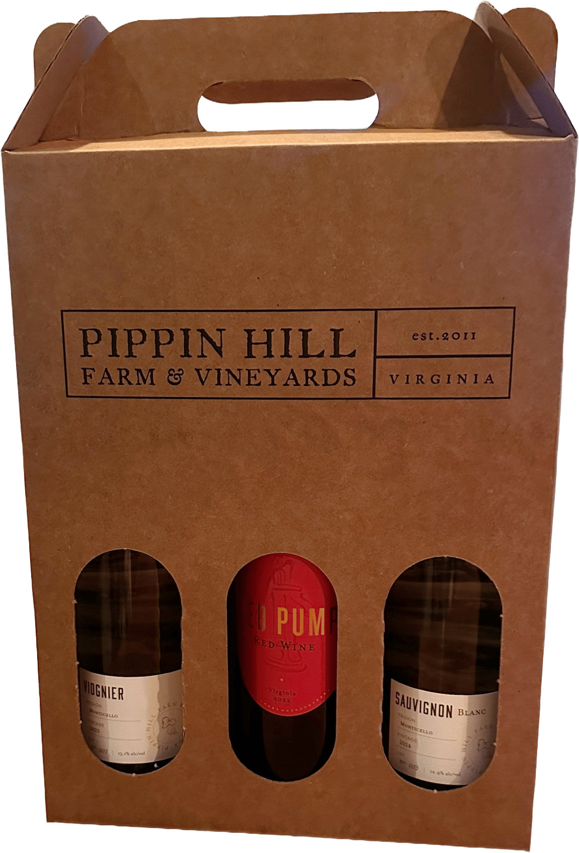 Image showing SupplyOne’s corrugated packaging for a case of wine.