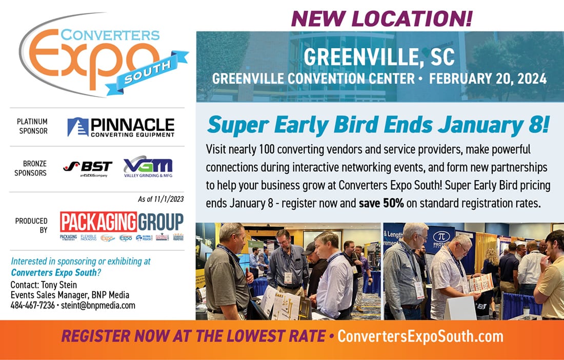 Ad: Converters Expo South