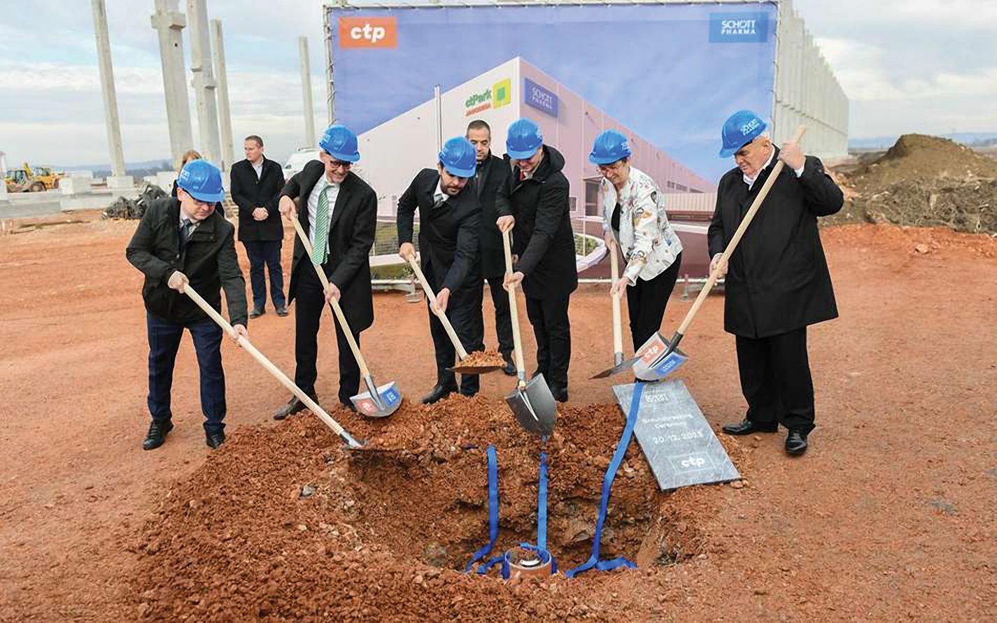 Schott Pharma breaking ground