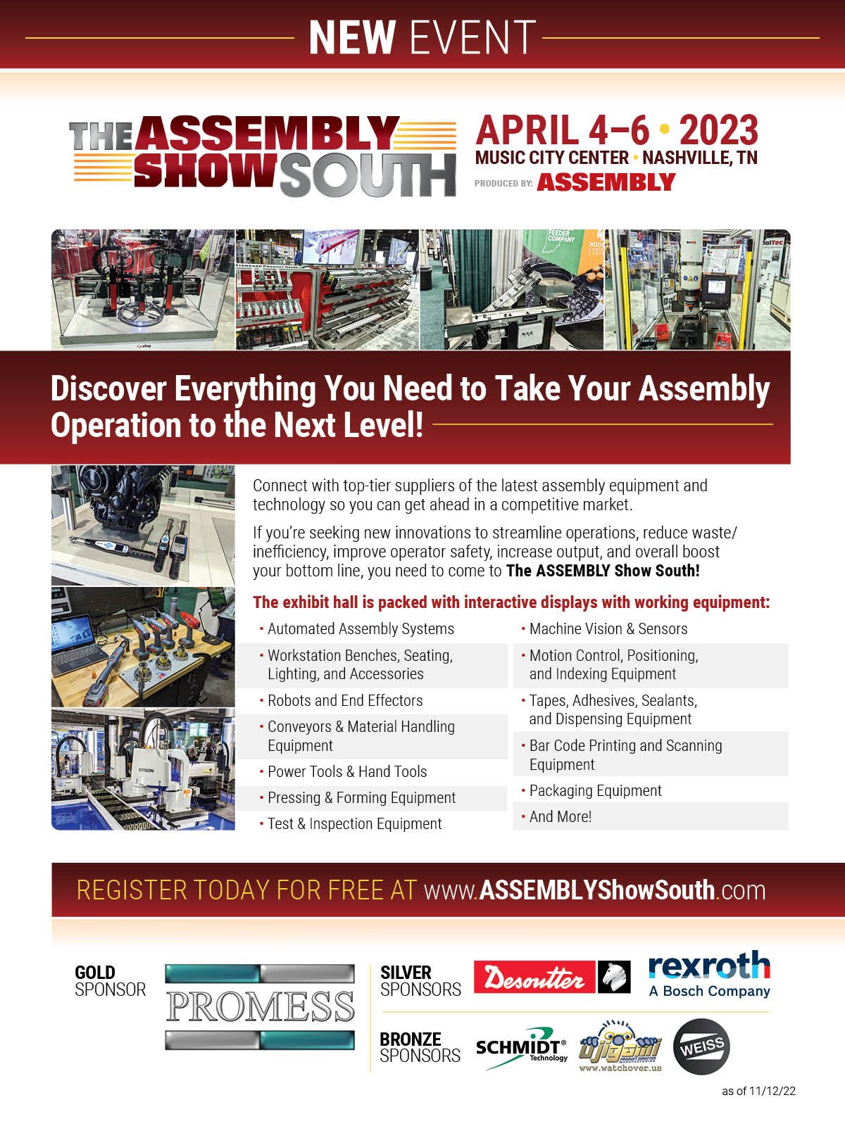 Ad: The Assembly Show South