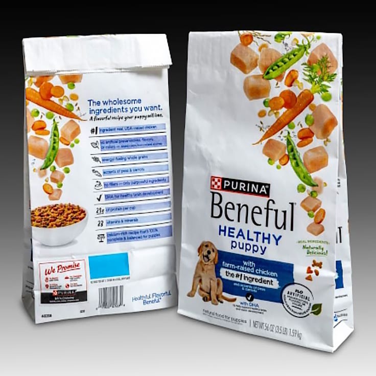 Purina Beneful package Front and Back