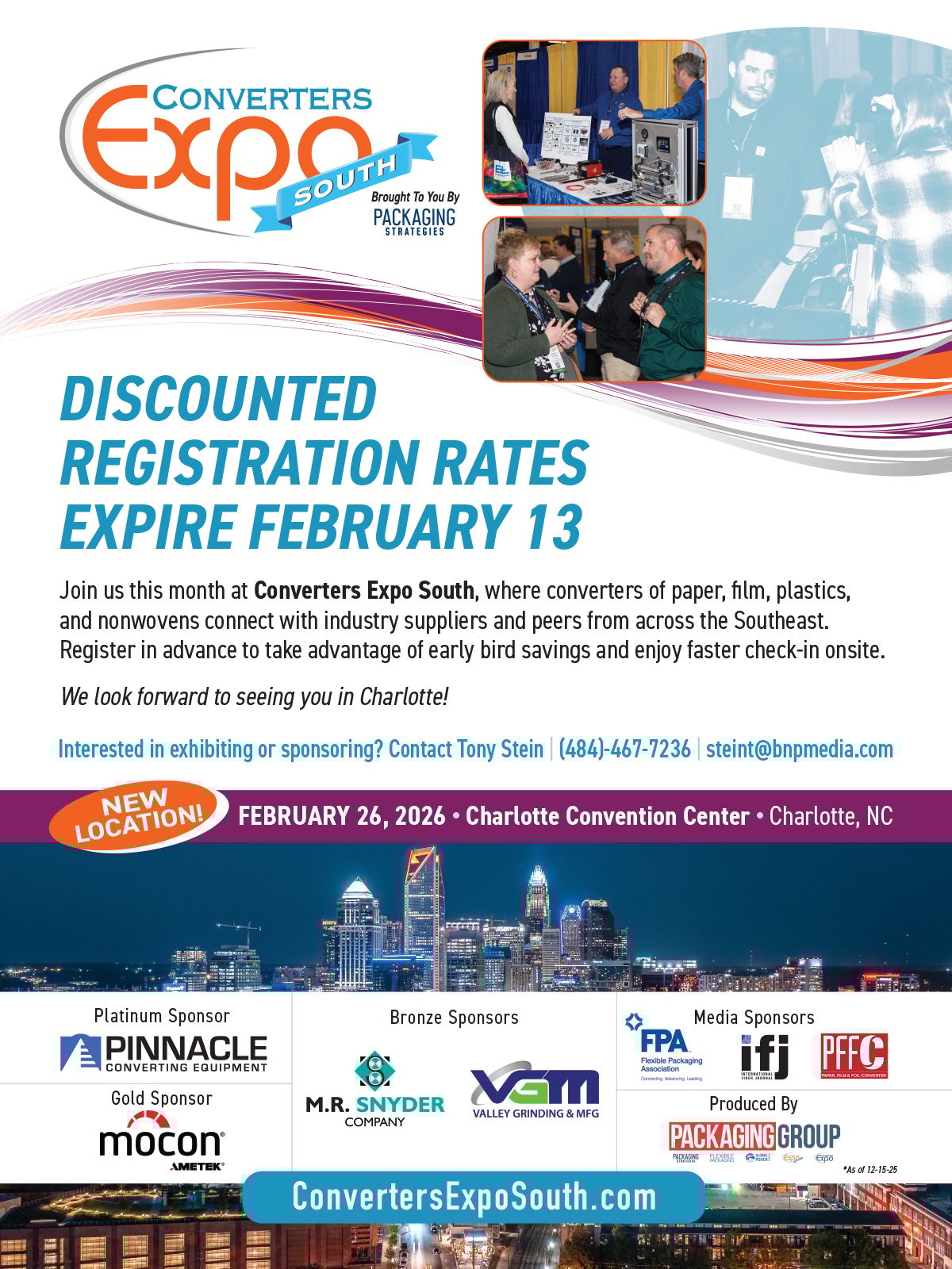 Ad: Converters Expo South