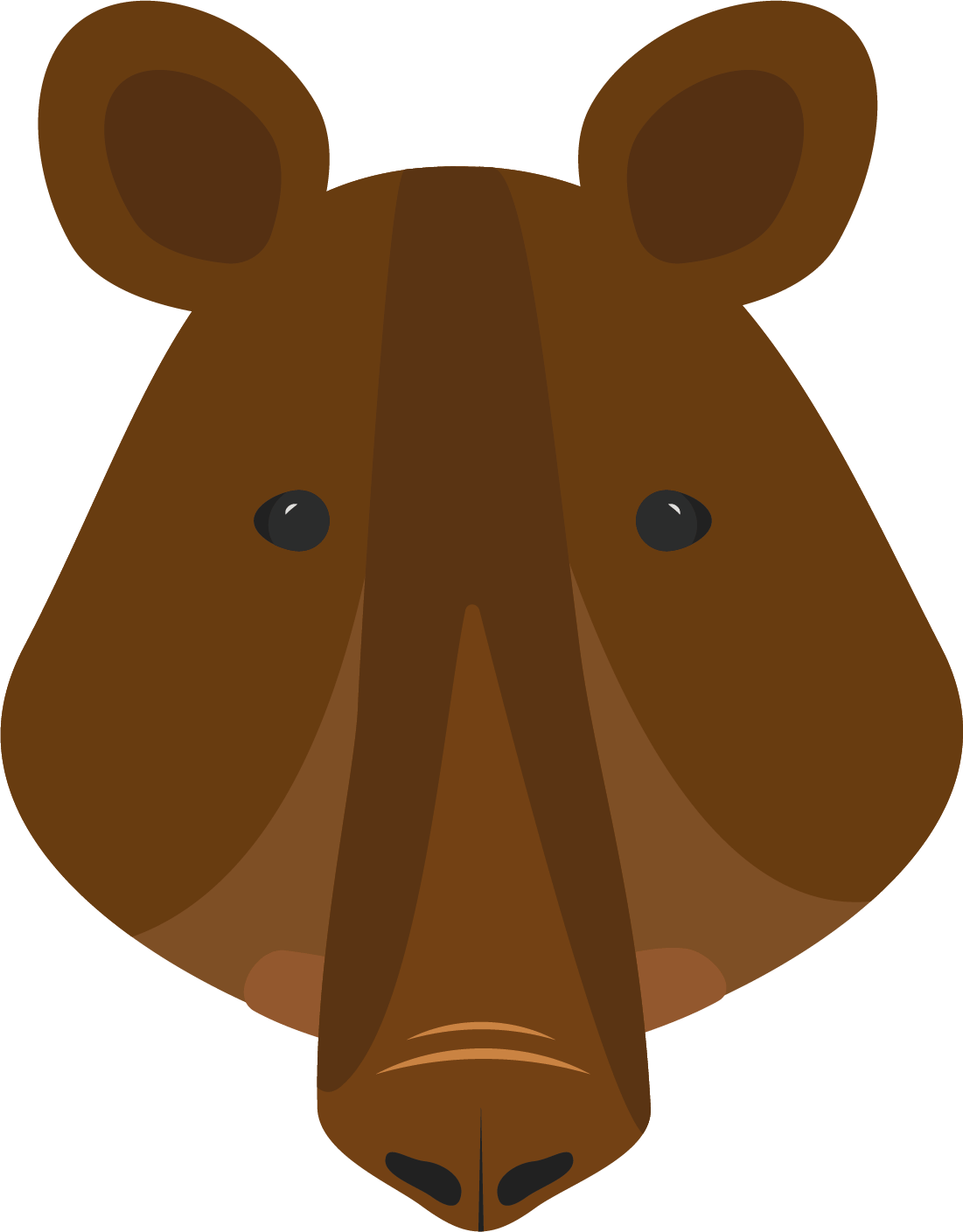 Terrestrial animal, Snout, Cartoon, Drawing