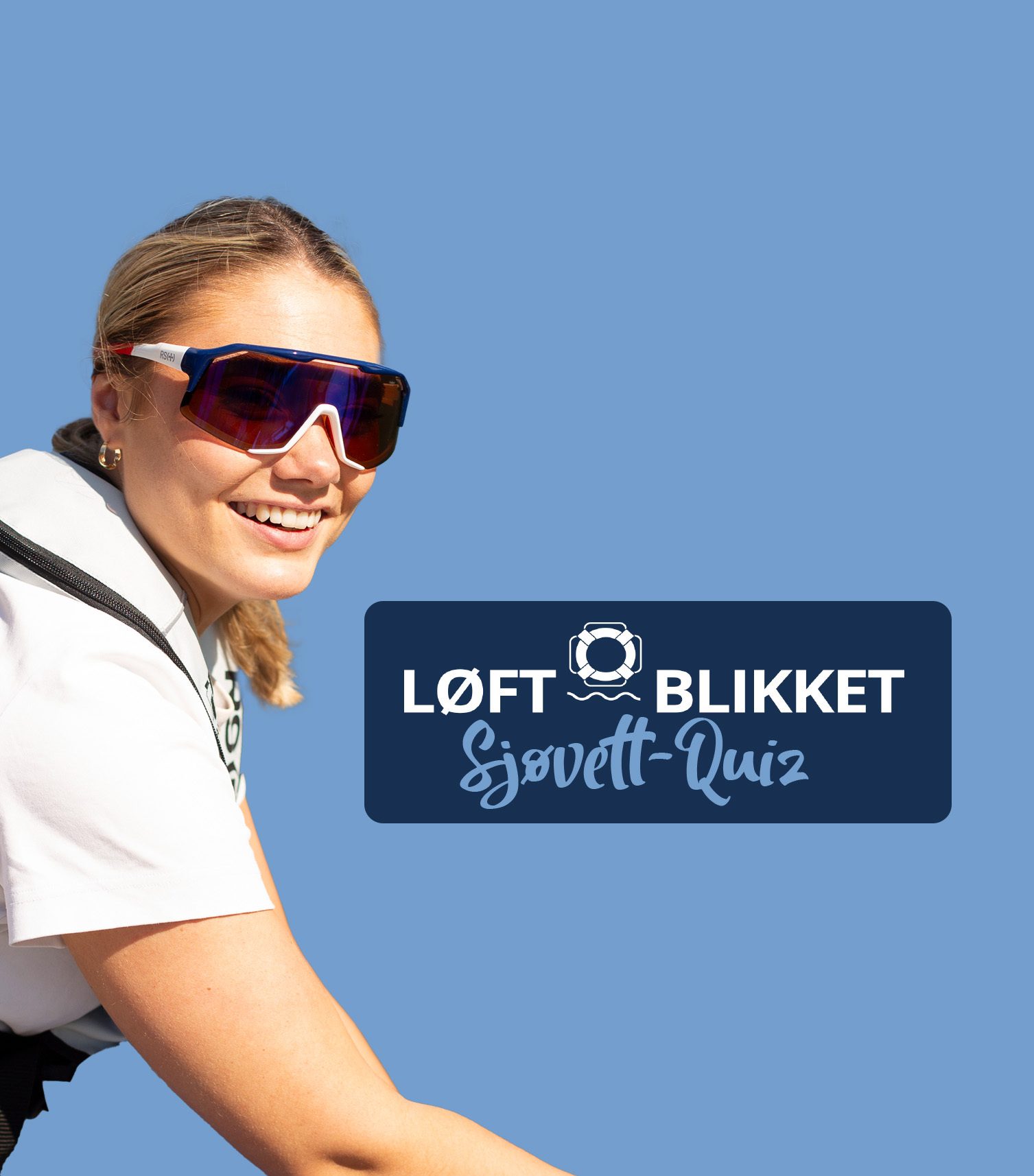 Vision care, Smile, Sunglasses, Goggles, Eyewear, Sky, Sleeve, Gesture, Happy