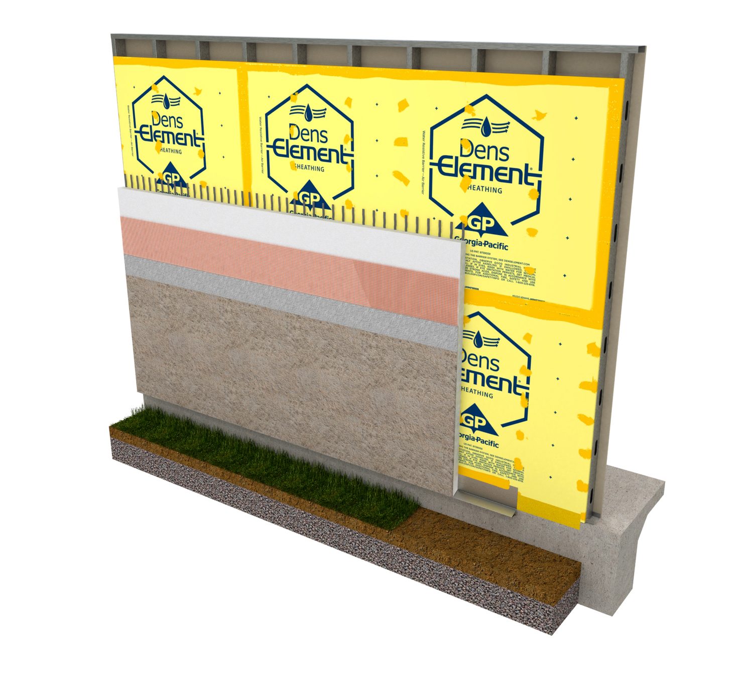 Dens Element Wall Assembly EIFS
