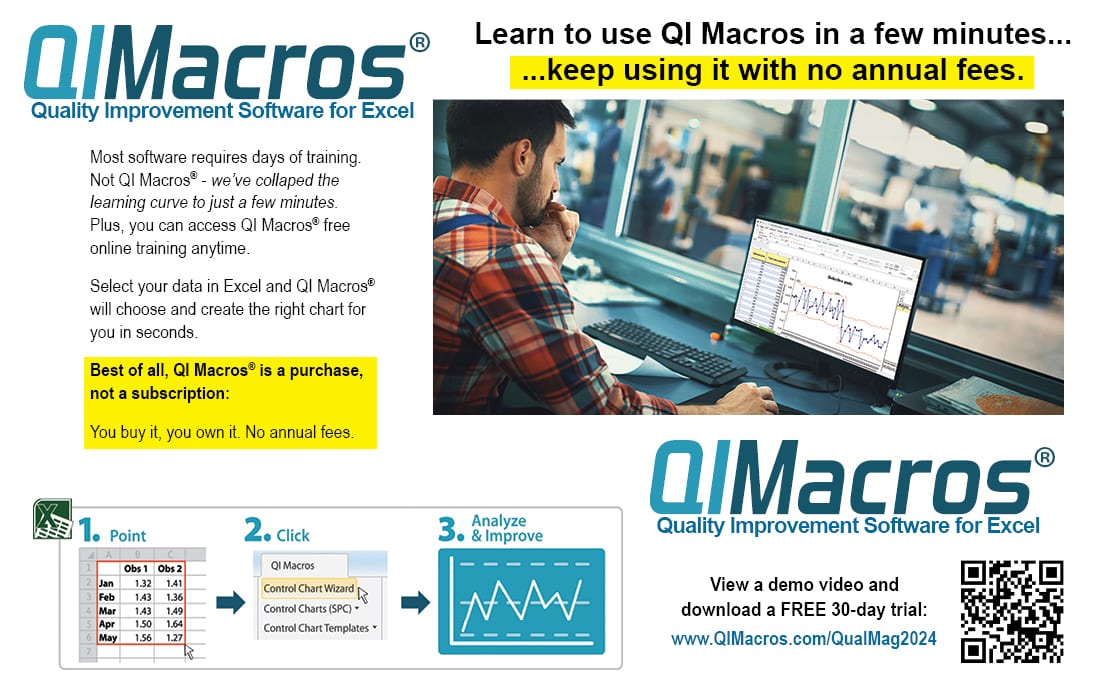 QI Macros for Excel