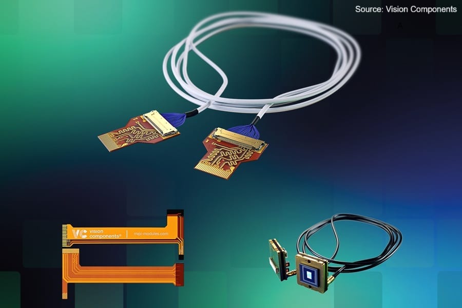 Vision Components: flexible PCBs, camera modules, and cables.