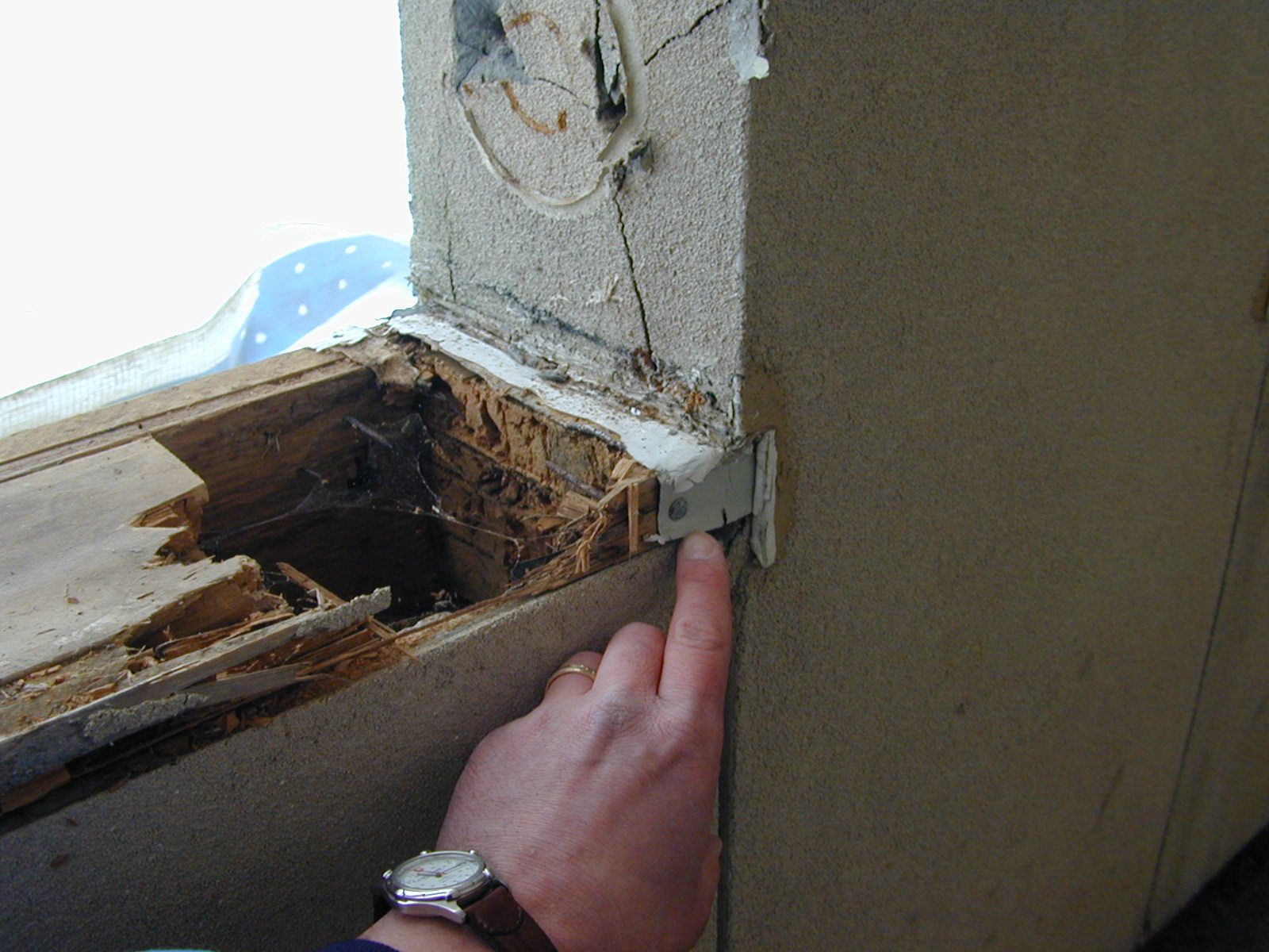 Stucco Balcony
