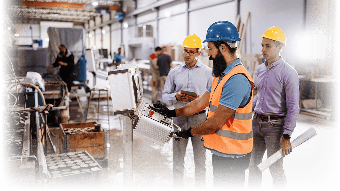 Manufacturing workers