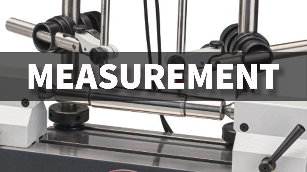 Precision measurement instrument with "MEASUREMENT" text overlay.