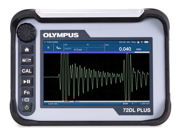 Olympus 72DL PLUS Ultrasonic Thickness Gauge 