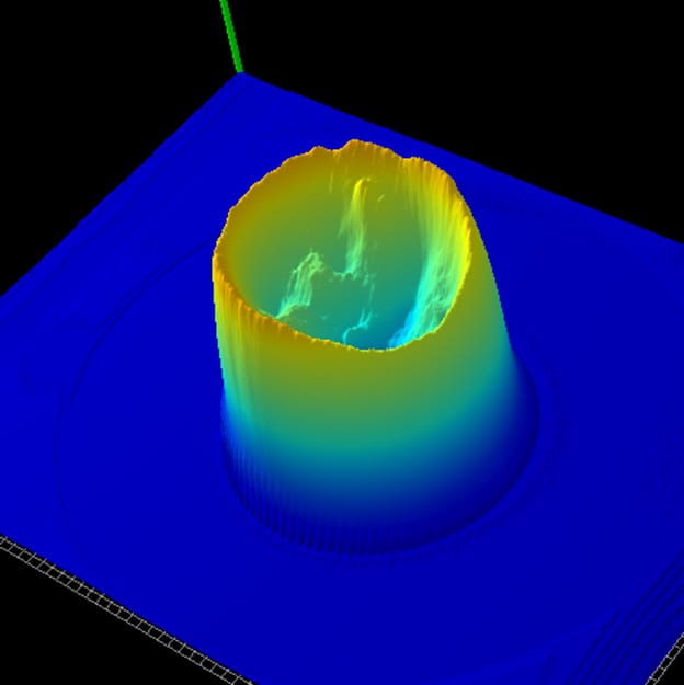 3 D Rendering Of The Thermal Image Of A Good Seal In Image 1