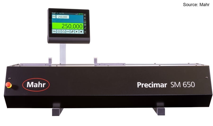 Mahr Precimar SM 650 precision measuring device with digital display.