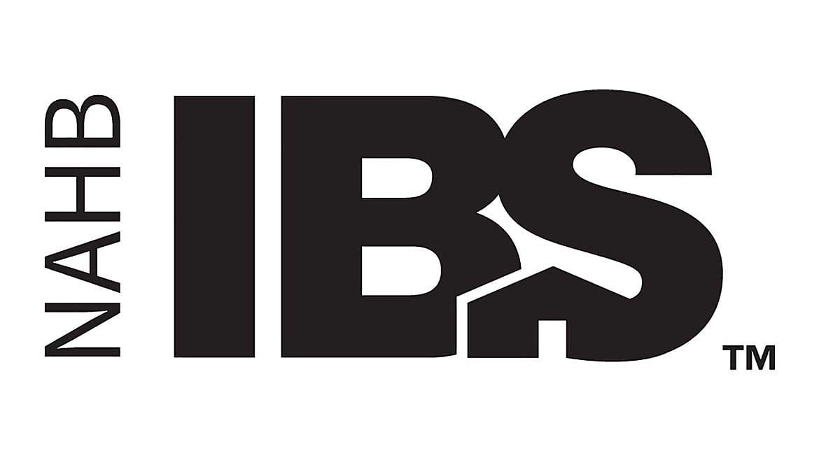 Black and white logo featuring "NAHB" stacked vertically and "IBS" horizontally, followed by a "TM" symbol.