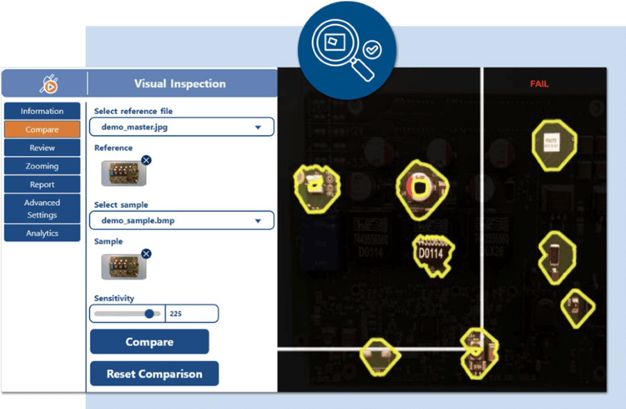 Pleora AI Inspection, Checklist Capabilities for Vaira Manufacturing Platform 