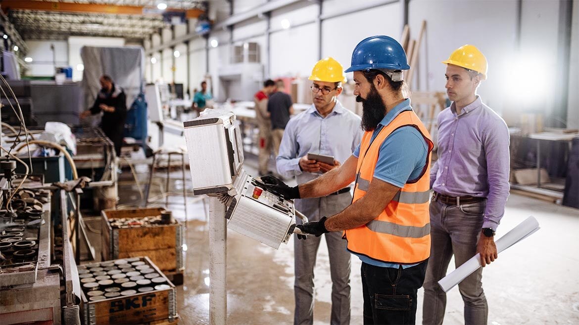 Manufacturing workers