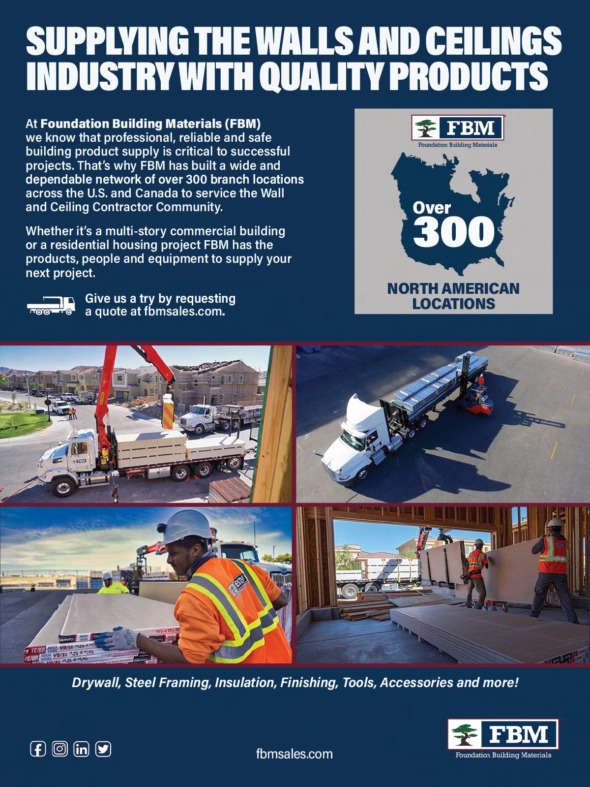 Foundation Building Materials