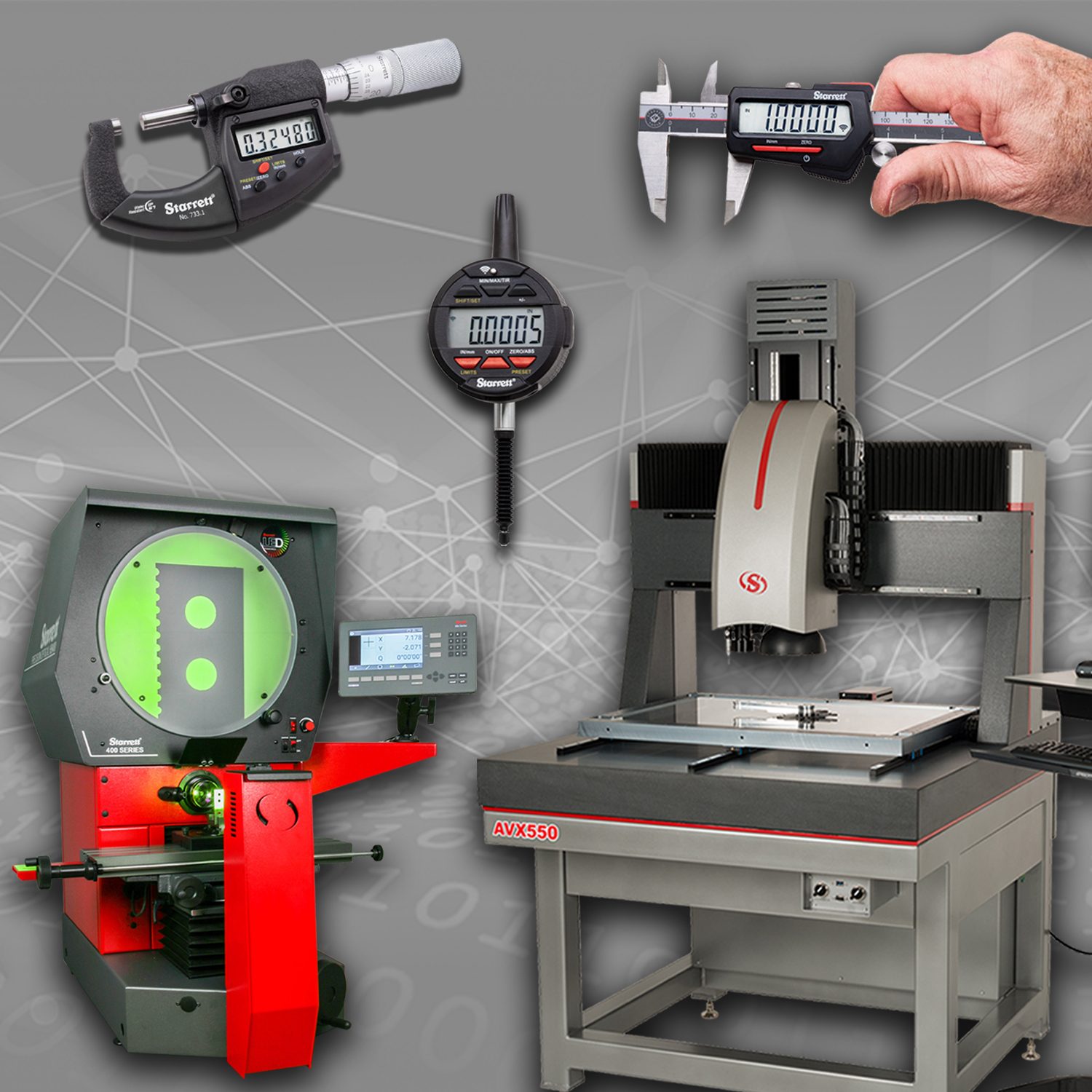 Starrett Metrology and Automated Wireless Data Collection Solutions