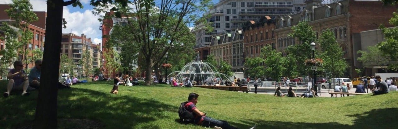 Buro Happold Etches Outdoor Heat Relief Guidance in Toronto — North America’s First